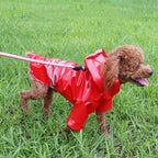 Raincoat Reflective Waterproof Snowproof Pet Coat for Small Dogs
