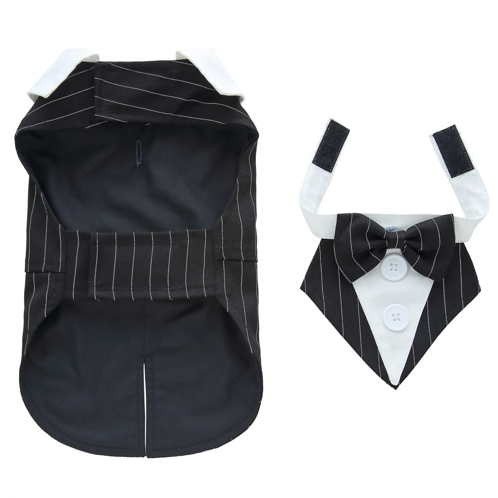 Christmas Tuxedo Halloween Wedding Outfit