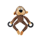 Donkey Plush Stuffed Dog Toy Squeaky Chew