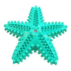 For Large Dogs Tooth Cleaning Chew Funny Interactive Training Starfish Toy
