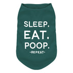 Dog Shirts Letters Printed Vest for Small Dogs Pajamas Puppy Gift Pet Clothes