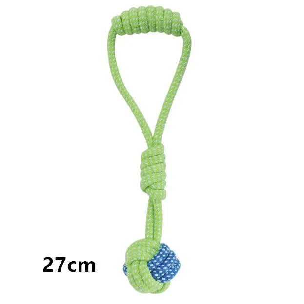 Toy Interactive Cotton Rope Dog Toy Ball for Dogs Accessories