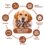 Dog Toys Beef-Flavored for Chewers Teeth Cleaning Toy Supplies