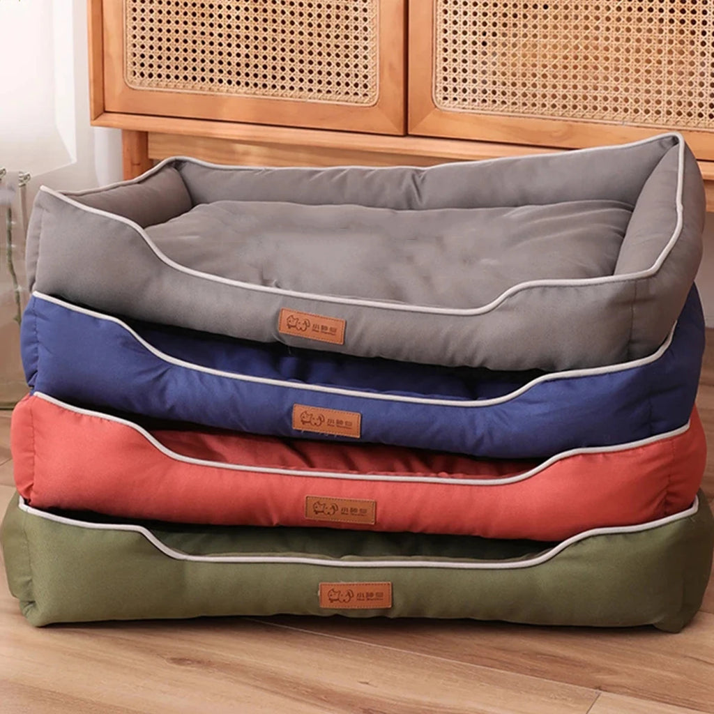 Four Season Square Dog Bed Mattress Thickened Waterproof Pet
