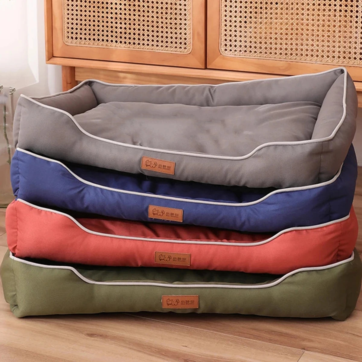 Four Season Square Dog Bed Mattress Thickened Waterproof Pet