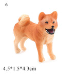 Car Dashboard Toys Decorate Exquisite Mini Resin Dog Figurine