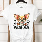 Cute Print T-shirts for Women Summer Short Sleeves Funn Streetwear