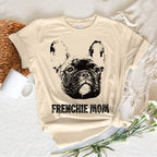 French Bulldog t shirt women designer girl graphic funny clothing