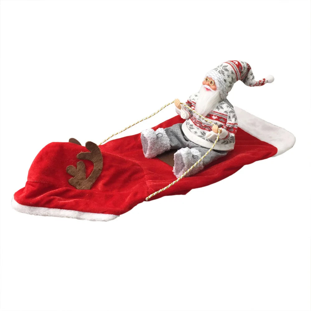 Winter Happy New Year Pet Costume Christmas French Bulldog Corgi Yorkie