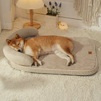 Bed for Medium Small Dogs, Sofa Pillow, Soft Support Bolster, Non-Slip Bottom