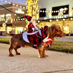 Winter Happy New Year Pet Costume Christmas French Bulldog Corgi Yorkie