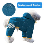 Waterproof Rain Coat Outdoor Rainwear Hood Apparel Outdoor Jacket Pet Supplies