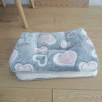 Flannel Mat Dog Bed Sleeping Mat For Small Dogs