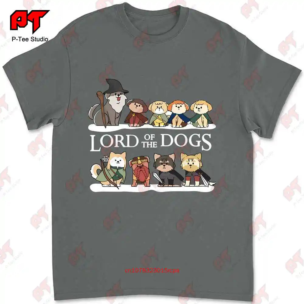 Lord Of The Dogs T Shirt Funny Nerd Tee
