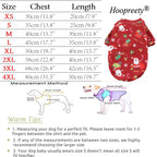 Dog Hoodies Christmas Sweater- Winter Warm Fleece Lined