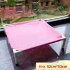 Pet Camping Bed Elevated for Dogs Folding Portable Removable Washable