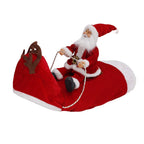 Winter Happy New Year Pet Costume Christmas French Bulldog Corgi Yorkie