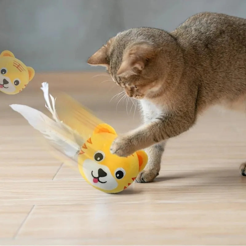 Cute Style Interactive Playing Dog Toy Cartoon Design Indoor Play