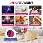 Pets Dog Earplug Hearing Protection Soothing Headcover Waterproof Ear Cover