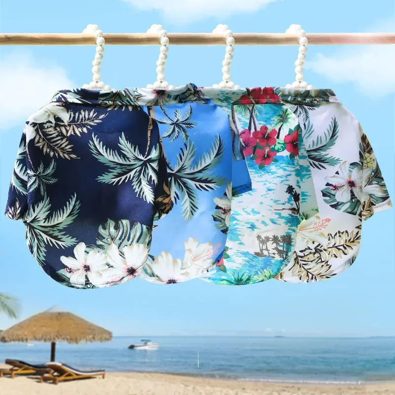 Hawaiian Beach Style Thin Breathable Dogs