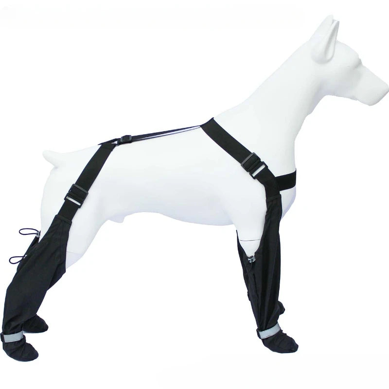 Outdoor Shoes Reflective Boots Anti Slip Sturdy Casual Solid Color Pet Shoes Foot wrapped Pet Product