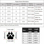 Dog Shoes Non-Slip Soles Thick Plush Protection Paw Climbing Pet Booties
