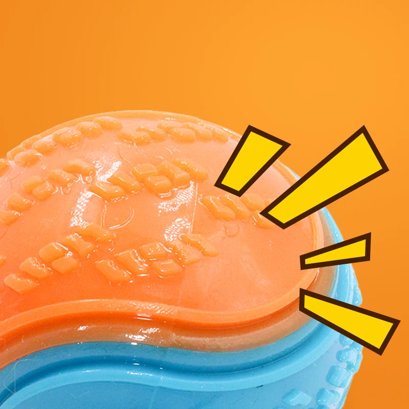 Interactive Soft TPR Squeaky Toy for Dogs