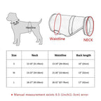 Reflective Dog Vest Night Safety Fluorescent Visibility Pet Coat Waterproof