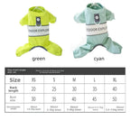 Windproof Raincoat Adjustable Straps Antifouling Hooded with D Ring for Small Pets