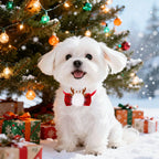 30PCS Fashion Bowties For Christmas Antlers Small Dog