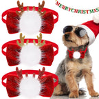 30PCS Fashion Bowties For Christmas Antlers Small Dog