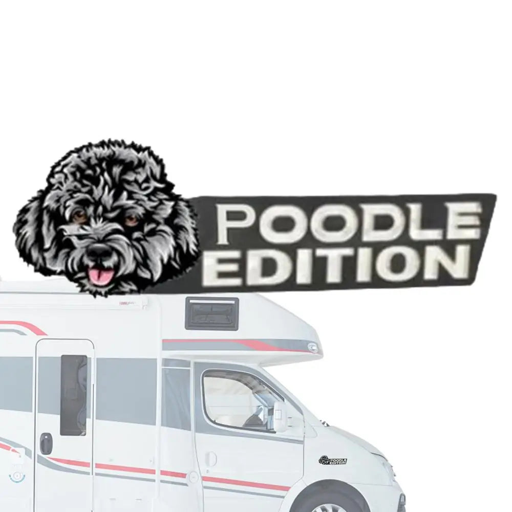 Dog Emblem Car 3D Dog Edition Acrylic Car Badges Stickers