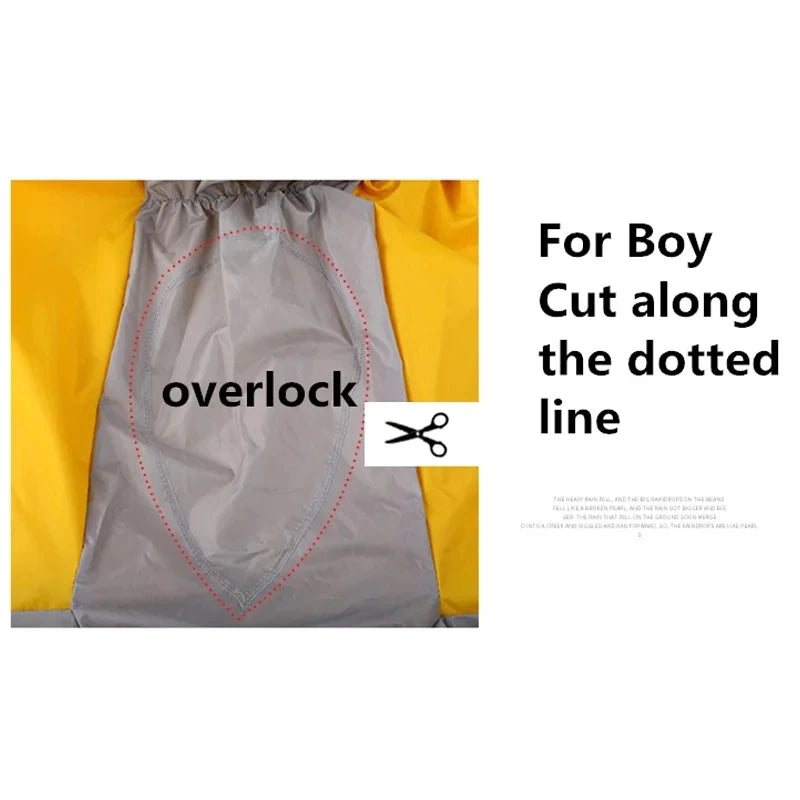 Waterproof Hooded Rain Coat