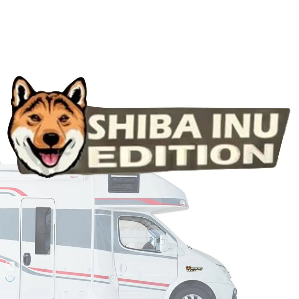 Dog Emblem Car 3D Dog Edition Acrylic Car Badges Stickers