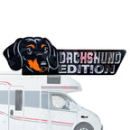 Dog Emblem Car 3D Dog Edition Acrylic Car Badges Stickers