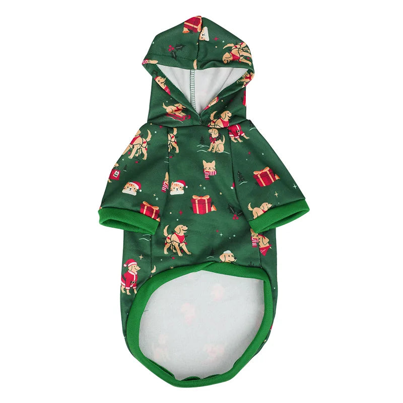 New Arrival Pet Christmas Hoodie Dog