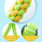 Toy Interactive Cotton Rope Dog Toy Ball for Dogs Accessories