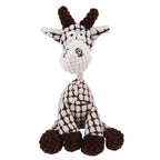 Corduroy Small Animal Plush Squeaky Dog Toy