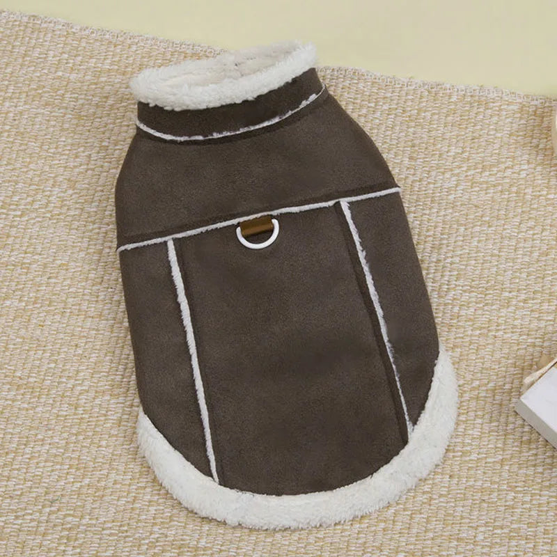 Reflective Jacket Winter Warm Harness Vest Clothing For Small Dogs