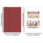 Christmas Greeting Card for Dog Lovers