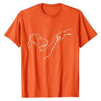 Punch Hand Dog Man Friendship Bump Dog's Paw T-Shirt Animal Lover