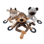 Donkey Plush Stuffed Dog Toy Squeaky Chew