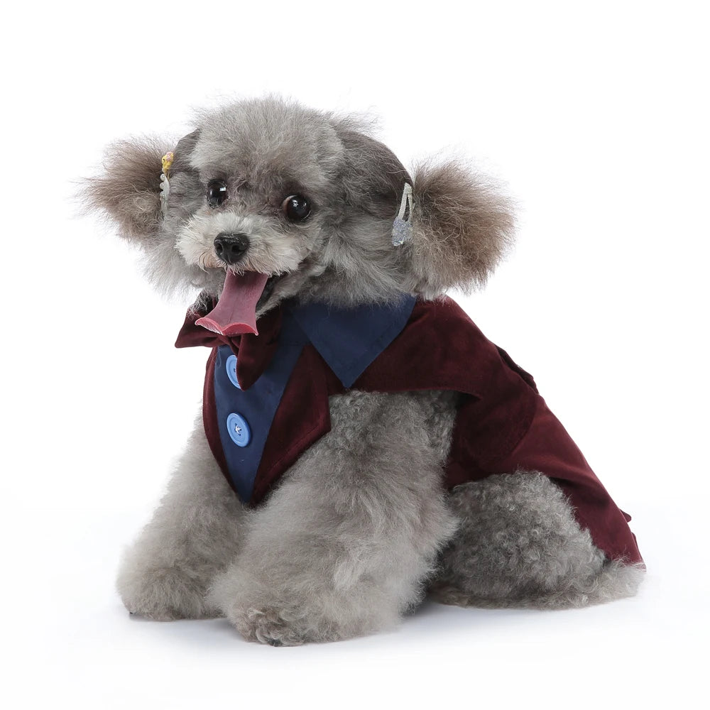 Christmas Tuxedo Halloween Wedding Outfit