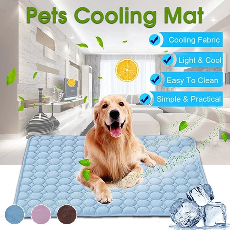 Cooling Summer Pad Mat For Dogs Breathable Washable