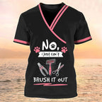 Pet Groomer Printed T-shirt Dog Unisex Summer Casual Fashion Designer Clothes