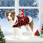 Winter Happy New Year Pet Costume Christmas French Bulldog Corgi Yorkie