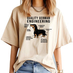 Dachshund t-shirts women funny harajuku clothing