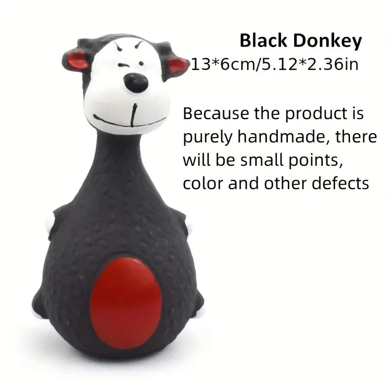 Soft Rubber Chewy Toys Four Styles Squeaky Interactive Throwing Games for Small Medium dogs