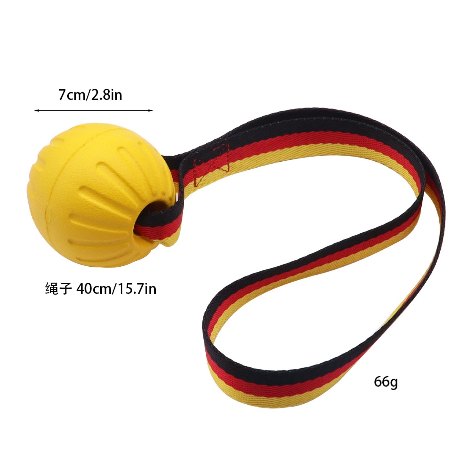Ball On a Rope for Small Medium Large Dogs Chewers