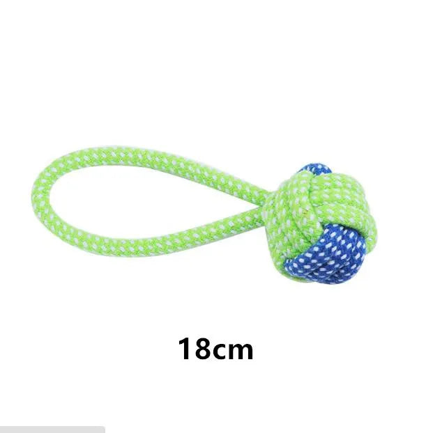 Toy Interactive Cotton Rope Dog Toy Ball for Dogs Accessories